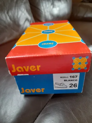 Zapatos blancos niño/niña talla 26