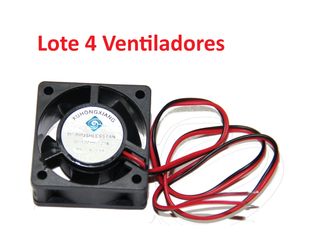 Lote 4 Ventiladores DC Brushless Impresora 3D