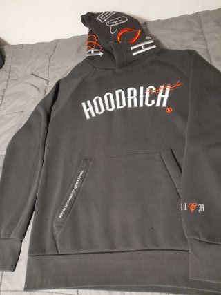Sudadera Hoodrich Negra original.
