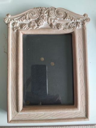 porta fotos de Terracota