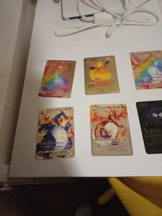 Cartas Pokémon Metalizadas