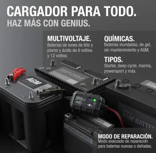Cargador Batería NOCO Genius 5 PRECINTADO