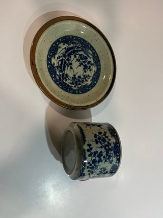 Juego de té oriental con tetera