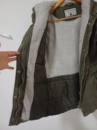 Parka verde mujer Talla S