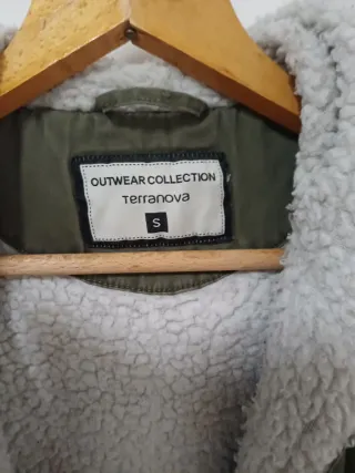Parka verde mujer Talla S