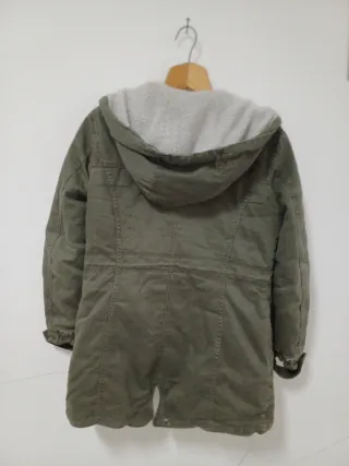 Parka verde mujer Talla S