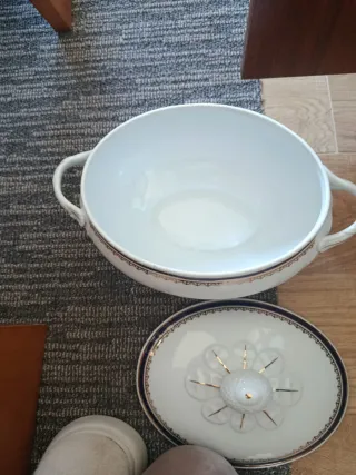 Vajilla completa de Porcelarte Sofia St. Bavaria