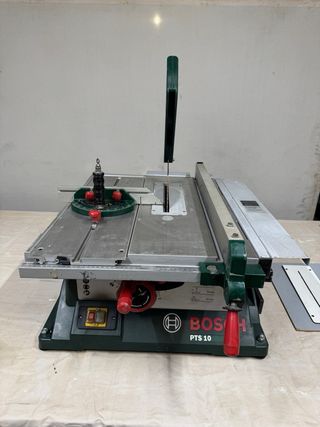 Bosch PTS 10 Sierra de Mesa con Banco