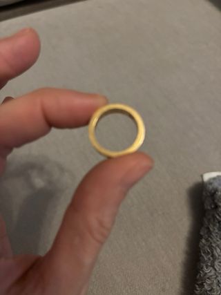 Anillo Cartier Love 3 diamantes oro rosa.