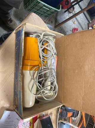 Aspirador Moulinex 12V Coche Antiguo Caja