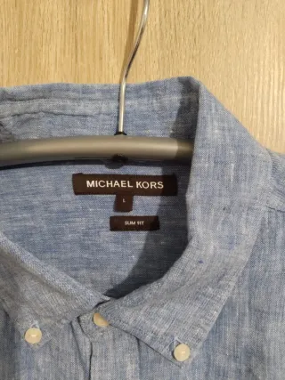 Camisa Michael Kors Azul