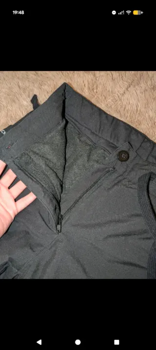 Pantalón trekking negro