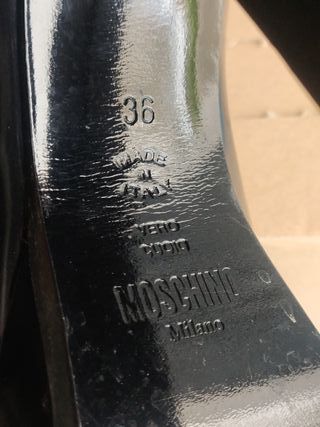 Botas Moschino plataforma salto alto