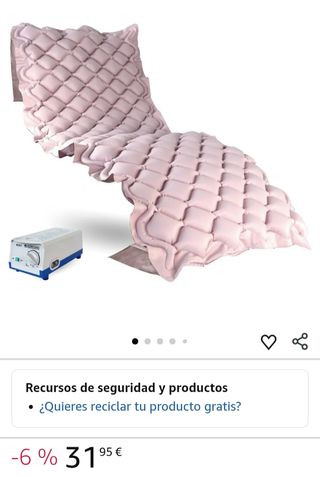 Mobiclinic, Materasso antidecubito ad aria alternante, modello mobi 1, con motore compressore