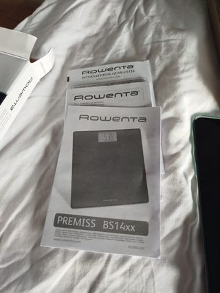 Báscula de Baño Rowenta Premiss Negra