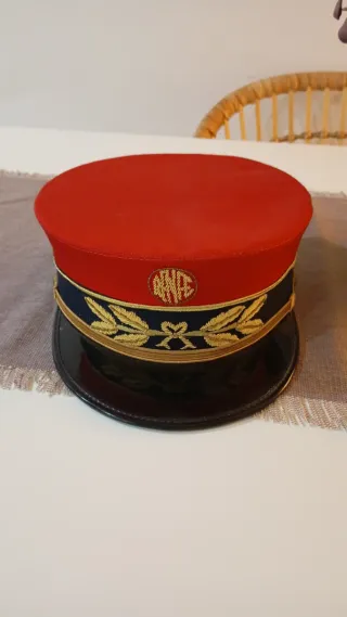 Gorra antigua Jefe Estación RENFE