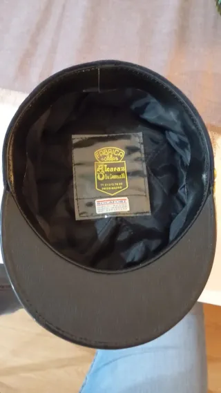 Gorra antigua Jefe Estación RENFE