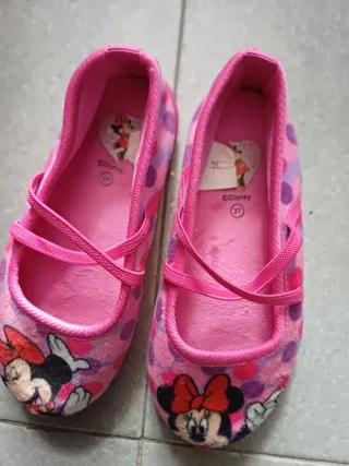 Pantofole bambina Minnie Mouse tg 27