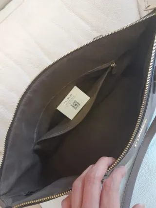 Bolso Coach Gris Original