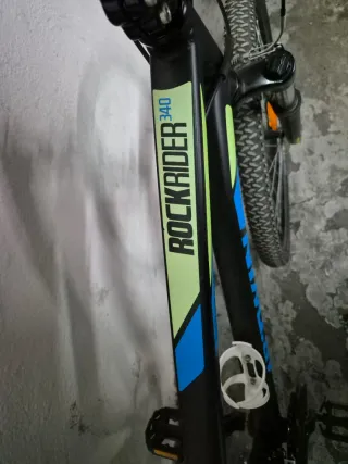 Bicicleta MTB 26 Negra Rockrider 340