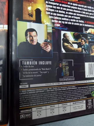 Lote 4 Películas DVD: Dirty Rotten Scoundrels, No