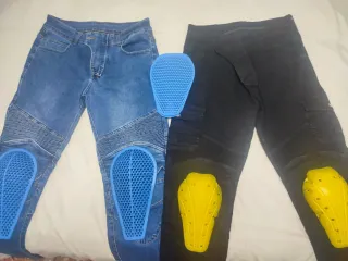 Pantalones de moto con protecciones
