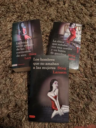 Colección completa Milenium. 3 libros.