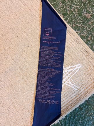 Alfombra Lorena Canals estrellas beige