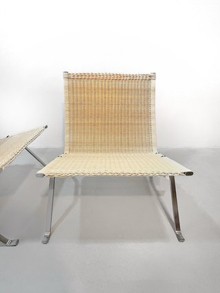 Sillón Pk22 de Poul Kjærholm para FRITZ HANSEN