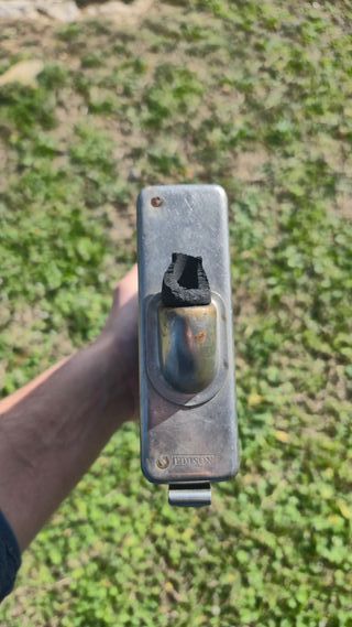 Batería Lámpara Minero Edison Vintage Mod L