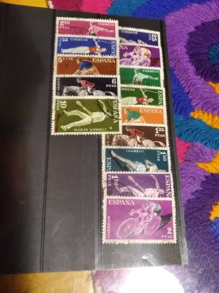 Serie sellos España deportes