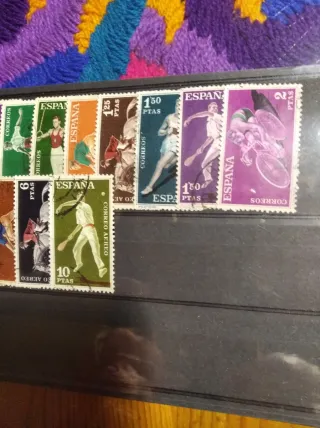 Serie sellos España deportes