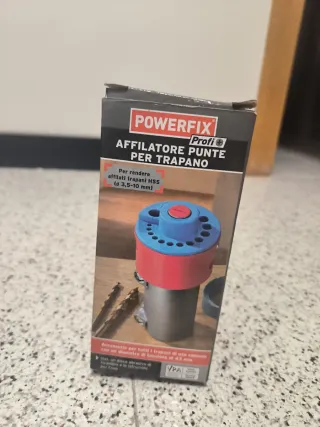 Set brocas Parkside y afilador Powerfix