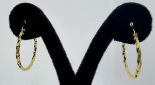 AROS DE ORO DE 18 QUILATES - 18KT