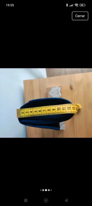 Bolso de mano elegante azul