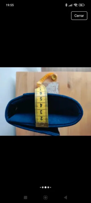 Bolso de mano elegante azul