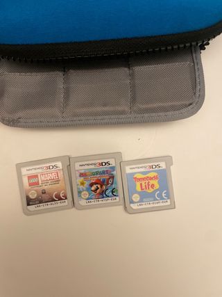 Nintendo 2DS Azul Pikachu + 3 juegos
