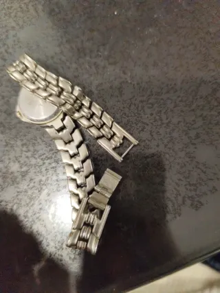 Reloj de pulsera mujer plateado