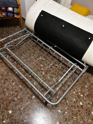 Sofá Cama Plegable Blanco