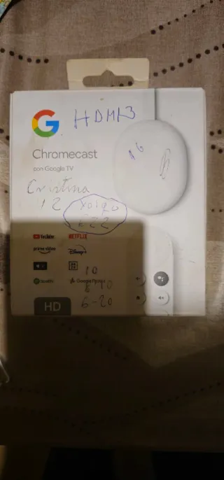 Google Chromecast TV HD