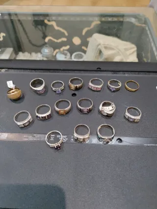 Lote de anillos,también los vendo por separado