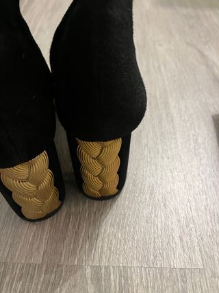 Botas Uterqüe Piel Talla 39