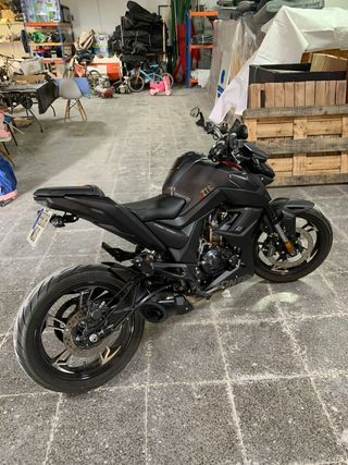 Zontes U1 125cc Negra - Como Nueva
