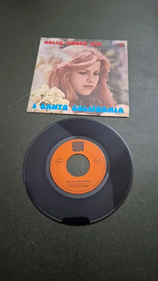 Disco 45 Giri I Santo California Dolce Amore Mio