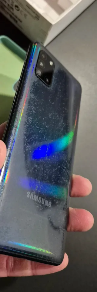 Samsung Galaxy A31 + funda + microSD 16GB