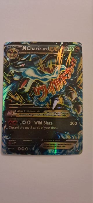 Carta Pokémon M Charizard EX 230 HP