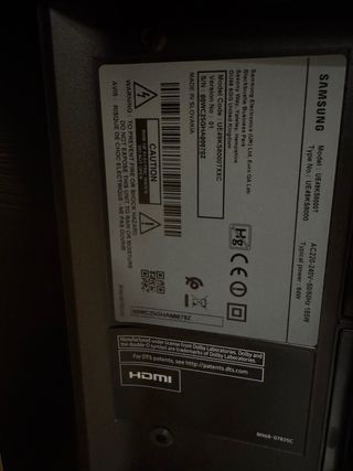 TV Samsung UE49KS8000T buen estado