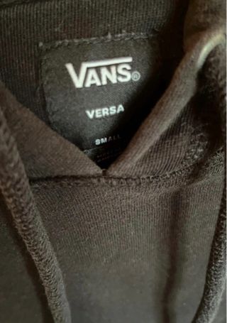 Sudadera Vans Negra con Capucha