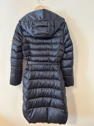 Anorak acolchado azul señora Marca, Massimo Dutti