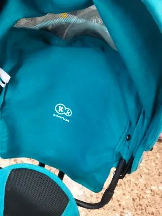 Triciclo infantil azul y negro